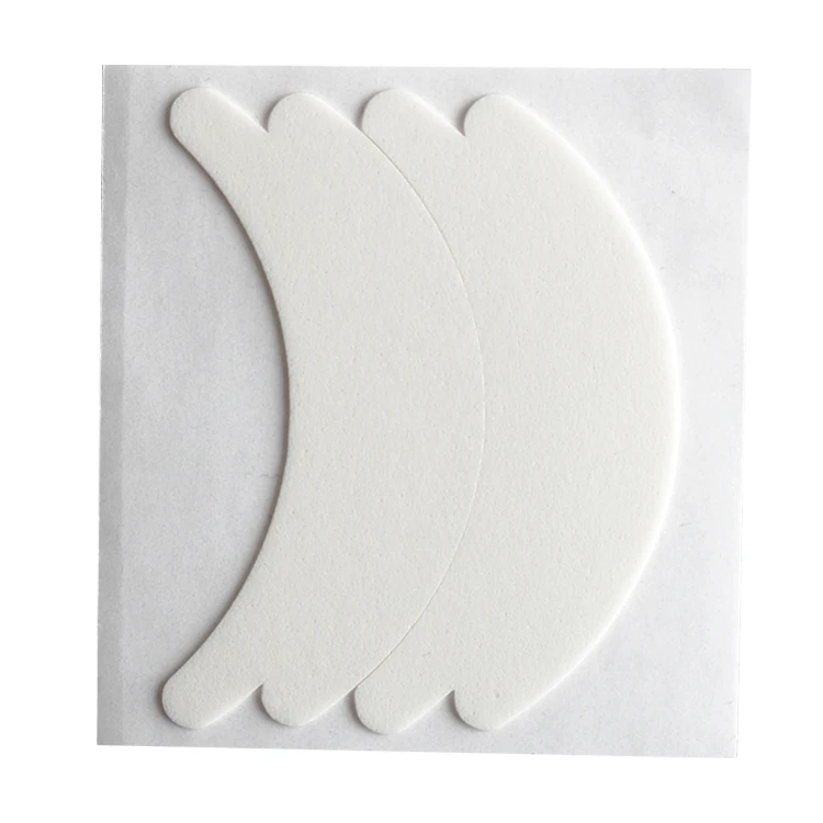 Butterfly microfoam Mini Lash Patches Non Sliding foam Adhesive Thin patch White Matte OEM Grafting eyelash foam eye pads