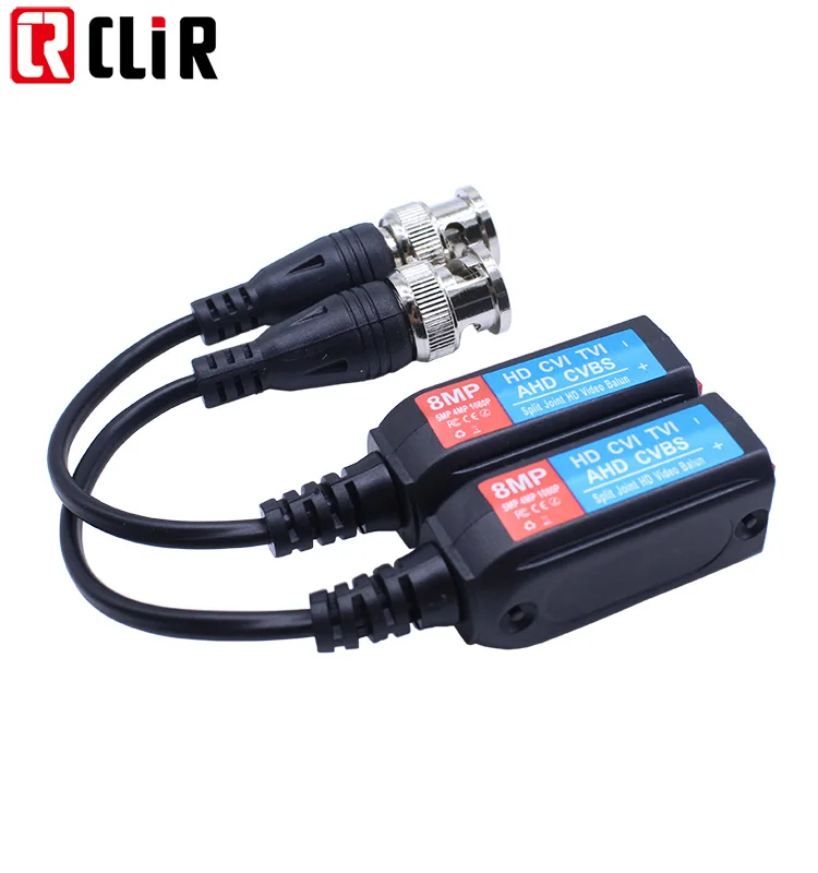 HD-PVT PVA PAC Adapter IP lts Coax Power HD 8MP UTP CAT5 Passive Male DC PV 4K CCTV BNC to RJ45 5MP 4MP 3MP CVI TVI Video Balun