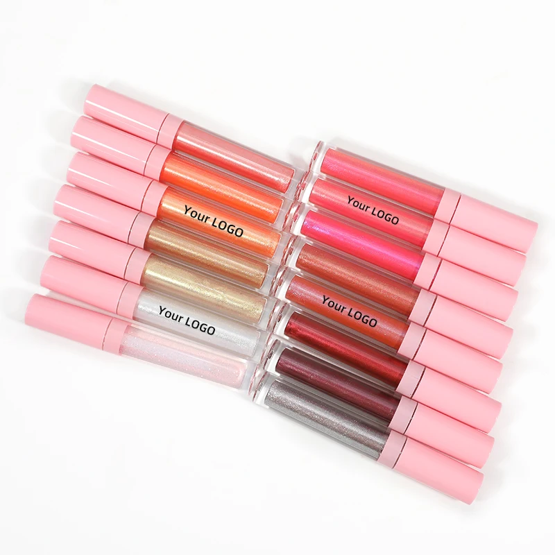 OCHAIN Wholesale No Logo Waterproof  Shimmer Matte High Quality Vegan Glossy Lip Gloss