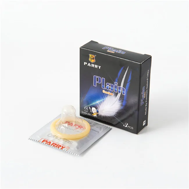 1* Carton PARRY 3pcs PACK condoms Plain Strawberry Flavor Condom