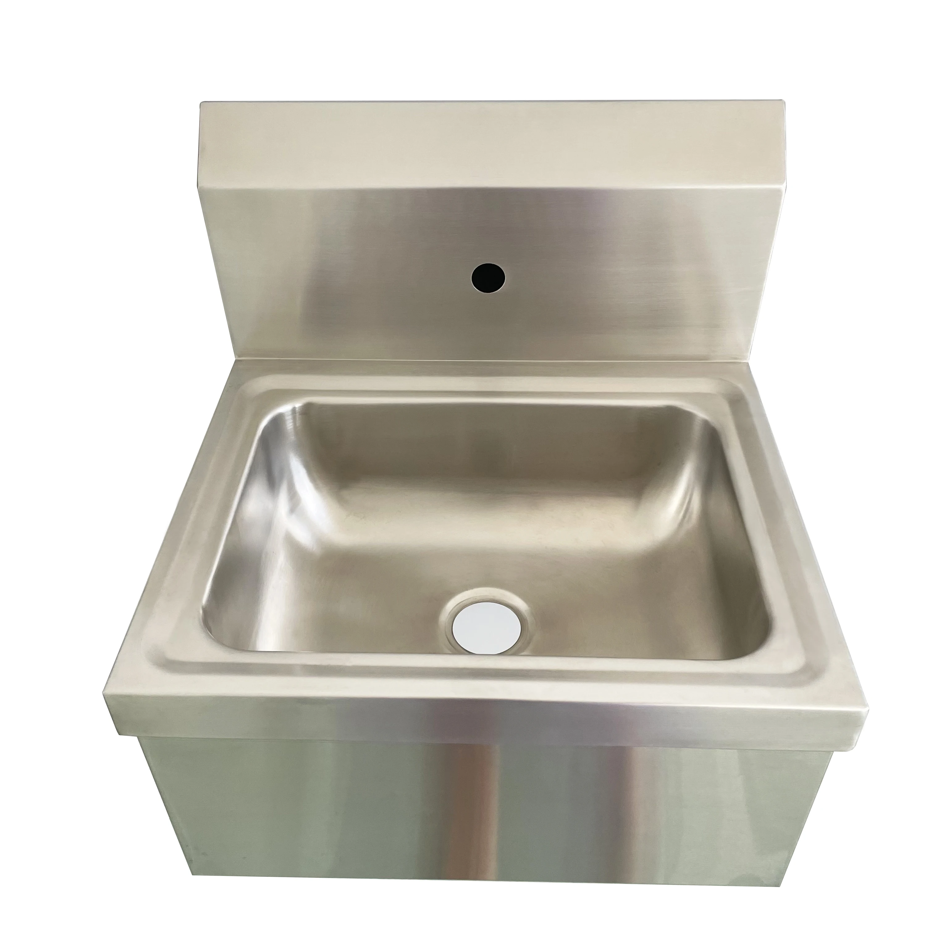 Jincheng  NSF Durable Stainless Steel one bowl for kitchen knock down commercial metal wall mounthand wash sink