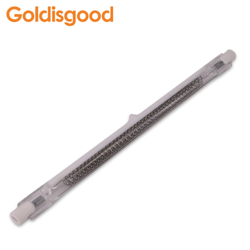 Star Filament Halogen Heating Emitter Fast Mid-wave Flash Drying Infrared Heating Lamp for Screen Printing Machines