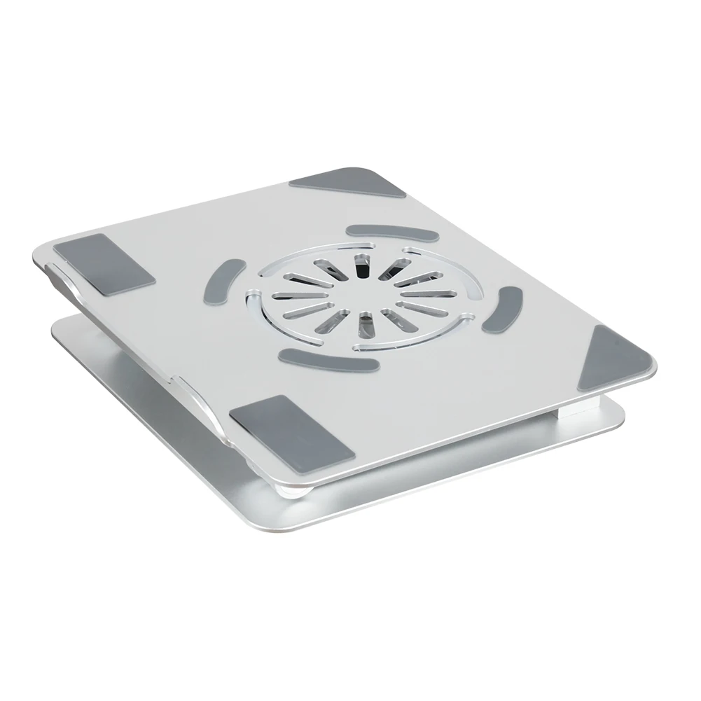 Custom Logo Foldable Adjustable Aluminum RGB Light Sturdy Support Game Notebook Holder Laptop Stand