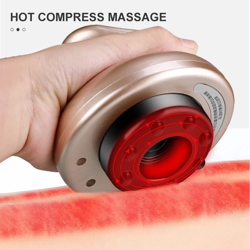 Electric Cordless Cellulite Cupping Scraping Guasha Suction Massage Machine