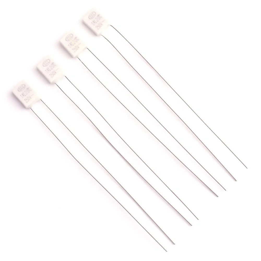 Heat Protector For Electric Industrial Home Appliance 1-40A 250V Square Ceramic Thermal Fuse