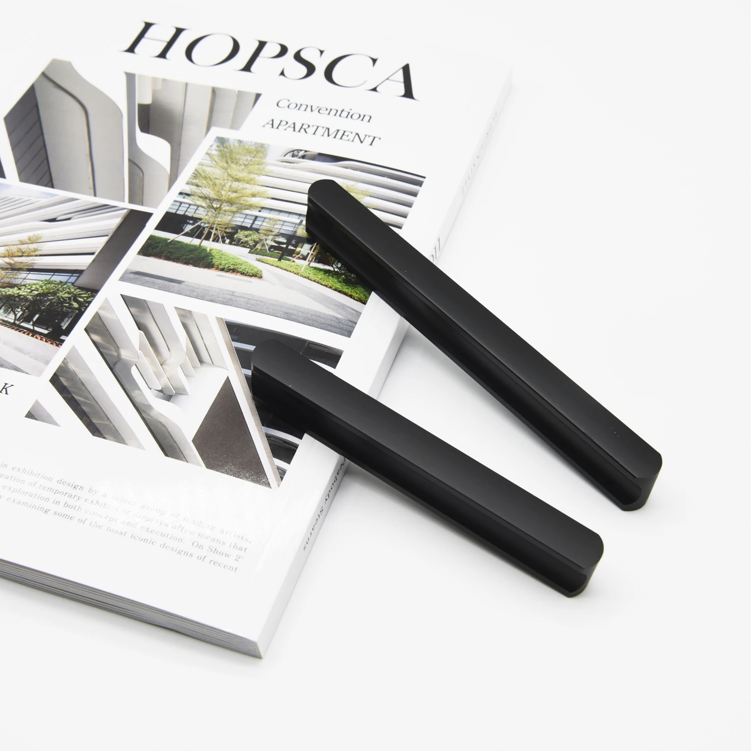 Modern Cupboard Wardrobe Pull Window Door Drawer Black Metal Knob Furniture Kitchen Cabinet Handles