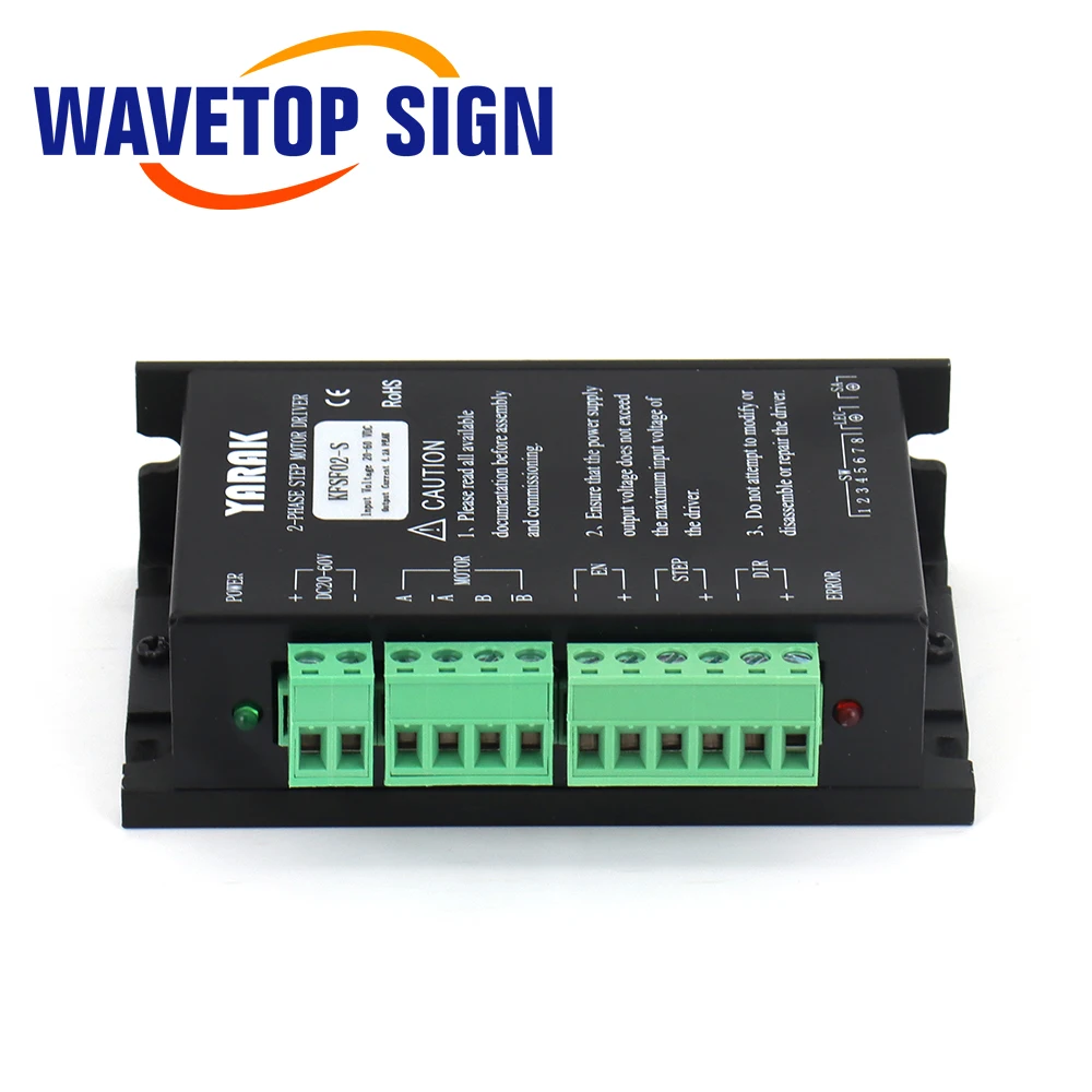 WaveTopSign Yueming шаговый двигатель YARAK KFSF02-S заменить Y2S3060-S для лазерной гравировки и резки