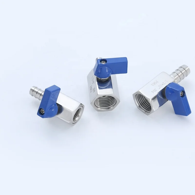 With High Precision Internal Thread Stainless Steel Ball Valve For Industrial Equipment