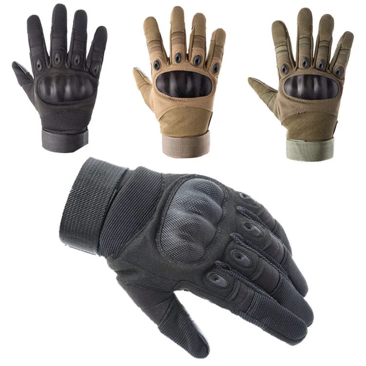 Touchscreen Heavy Duty Knuckle Durable Full Finger Tactical Gloves