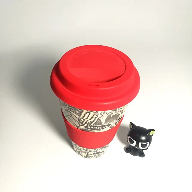 Factory ECO Friendly Disposable Biodegradable Bamboo Fiber Cups Manufacturer