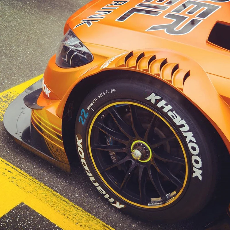 Custom Universal Waterproof Wheel Decoration Tyre A-Z0-9 English Letter DIY Tire Lettering Sticker For Car