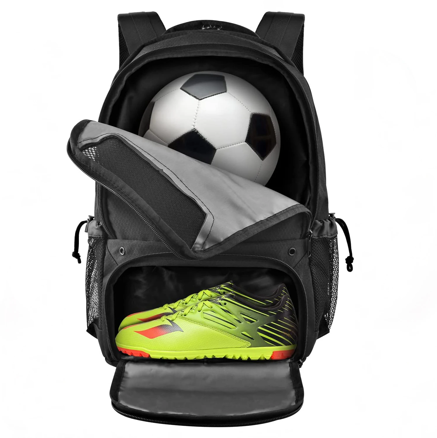 Large Capacity Sports Equipment Bags Basketball Backpack with Ball Compartment Soccer Backpack for Basketball Football