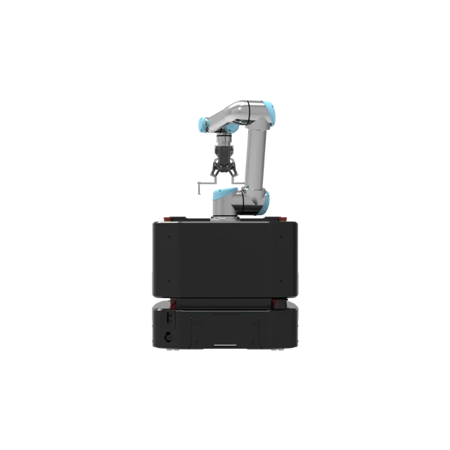 AMB-powered Autonomous Warehouse Robots are built by mounting robotic arm on the AMB series unmanned chassis Composite Robot