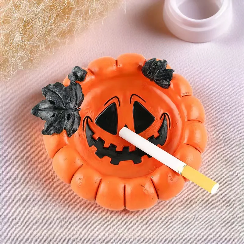 Custom logo lung shaped resin ashtray cigarette ashtray holder for home hotel