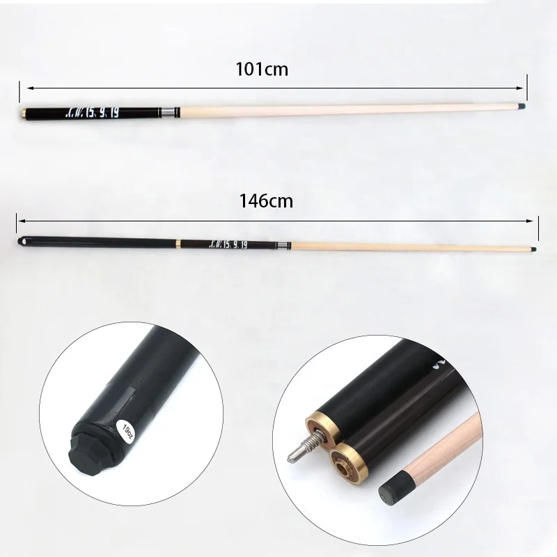 2 в 1 многофункциональные 3-pc Break удар прыжок бильярдный кий