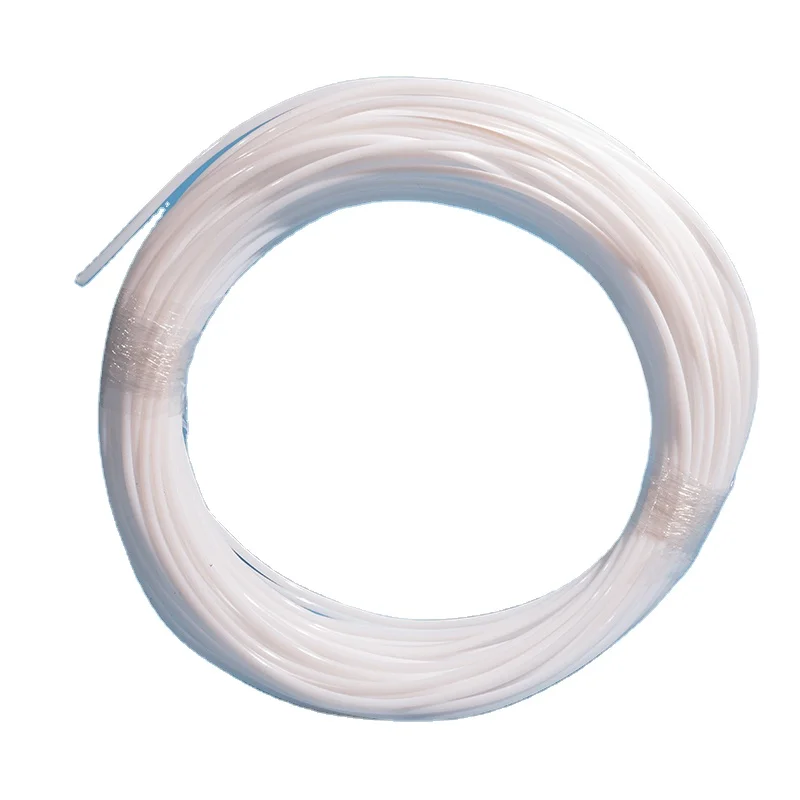 Wholesale High Quality PTFE Fluoroplastic Tube Durable White PTFE Extruded Tube