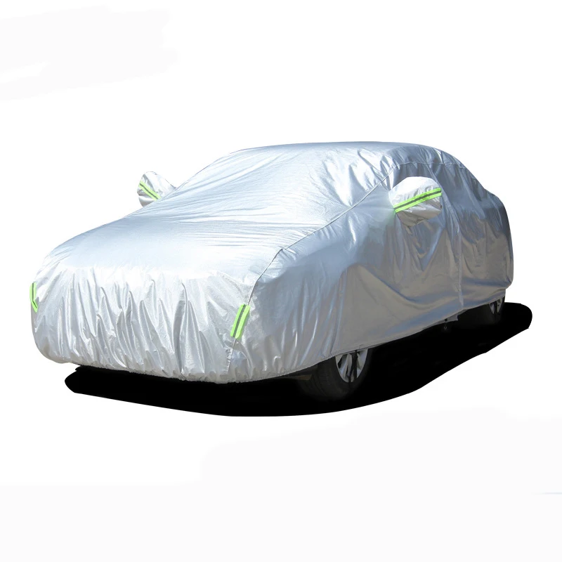 Universal uv protection weatherproof outdoor waterproof customized club auto car covers for hail protection