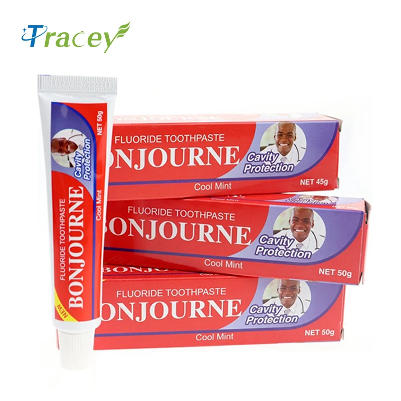 Tracey Registered Customize Logo OEM Gum Protect Stain Removal Teeth Whitening Toothpaste Wholesale Basic Mint