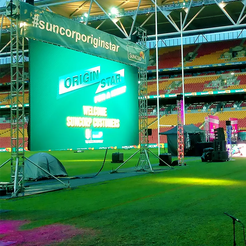 HD Водонепроницаемый Высокое разрешение высокая яркость подвижные видео стены Аренда открытый светодиодный экран