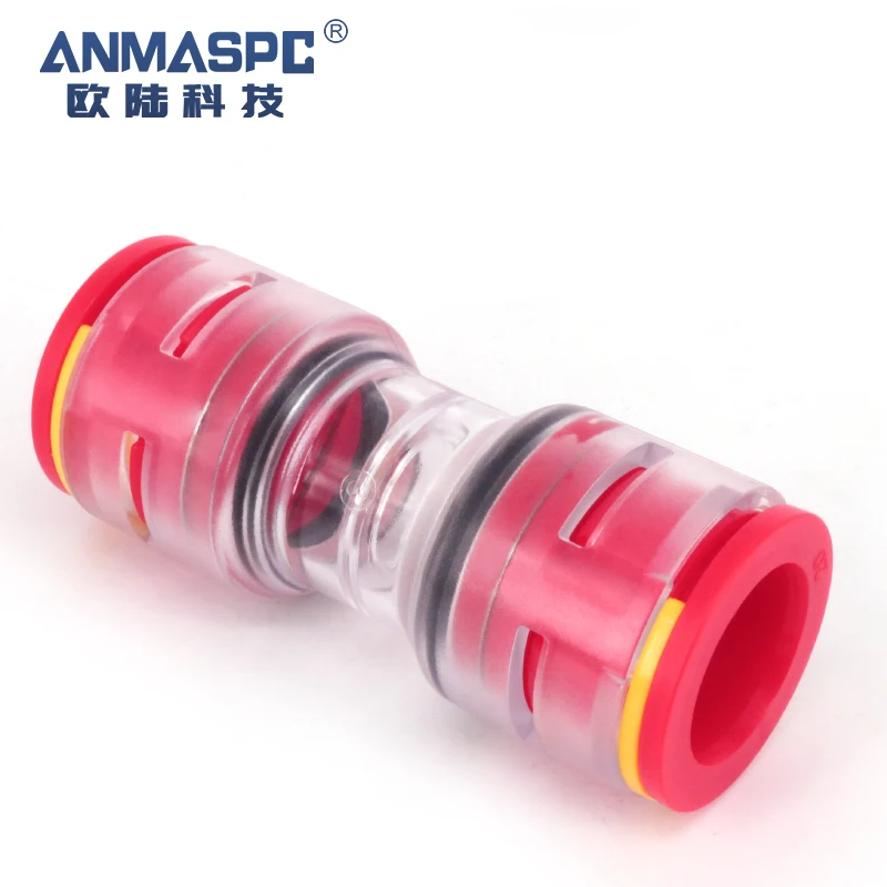 Multi Specifications Plastic 14/8mm Microduct Connector for Microduct