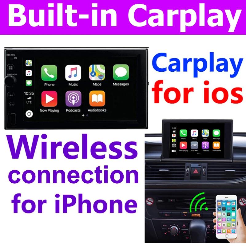 Оптом xontek CP7132 Estereos 1 + 32G 7-дюймовый сенсорный 2 Din Carplay Android 13 автомобильный радиоприемник двойной din мультимедийный плеер для автомобиля