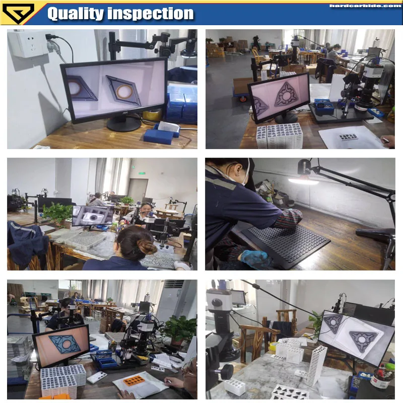 Hardvik качественная вставка из карбида вольфрама WBGT WBGT060104 WBGT060102 R/L -F Para Acero неоксидируемый алюминий переменного тока для нержавеющей стали