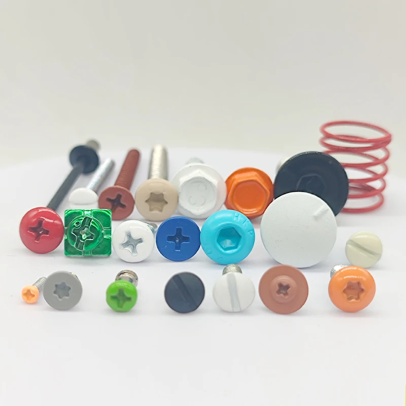 Chinese Screw Manufacturers Paint screws Customized in various colors perfect matching products Color Anodized Screws