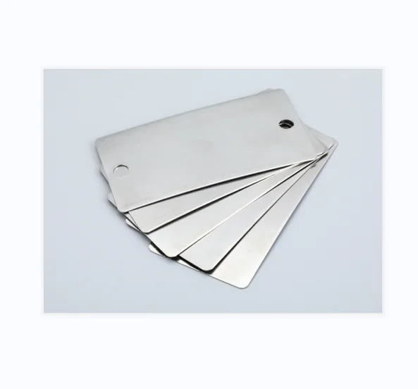 Professional Manufacturer Stainless Steel Marker Tag Plate