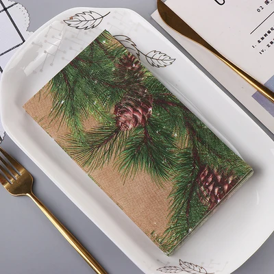 Cheap Printing Virgin Wood Pulp Disposable Cutlery Hotel Paper Napkins