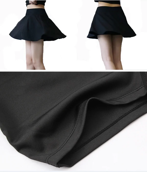 Wholesale white black blue pink tennis women girls tennis skirts with inner shorts from ready stock design