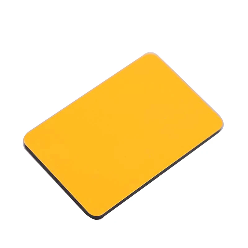 Yellow Aluminum Cladding auto chart projector acp 1000 eye acp aluminum composite panel price