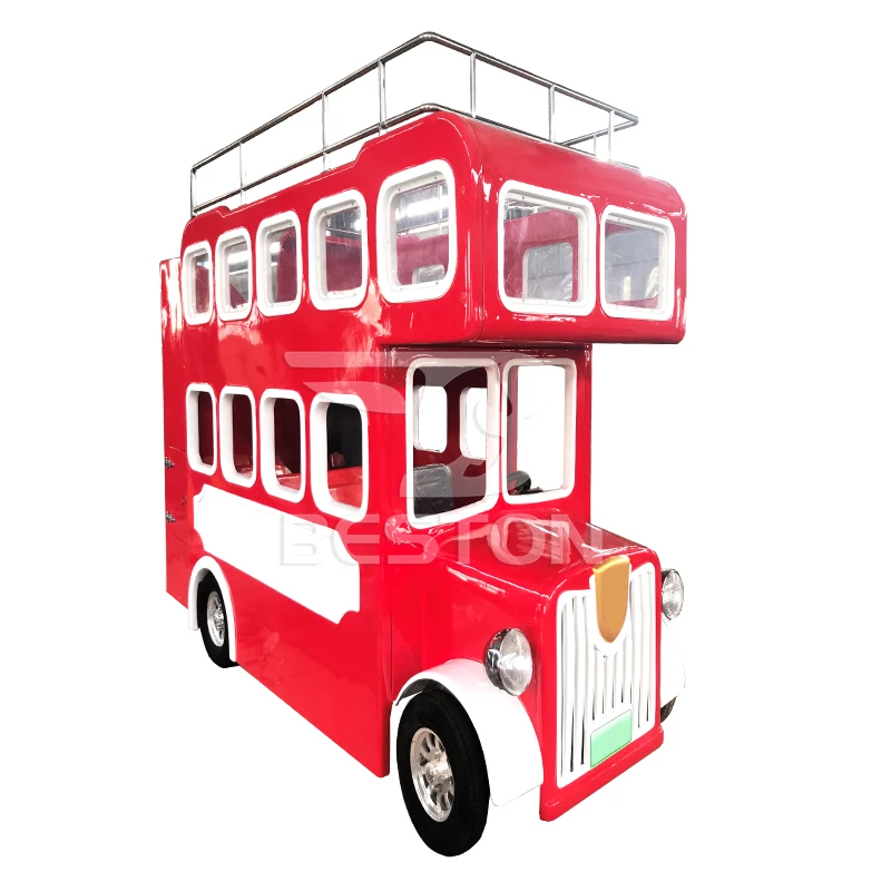 Beston double decker bus toy / mini buses / double decker bus for sale