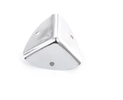 Decorative metal corners for wooden box