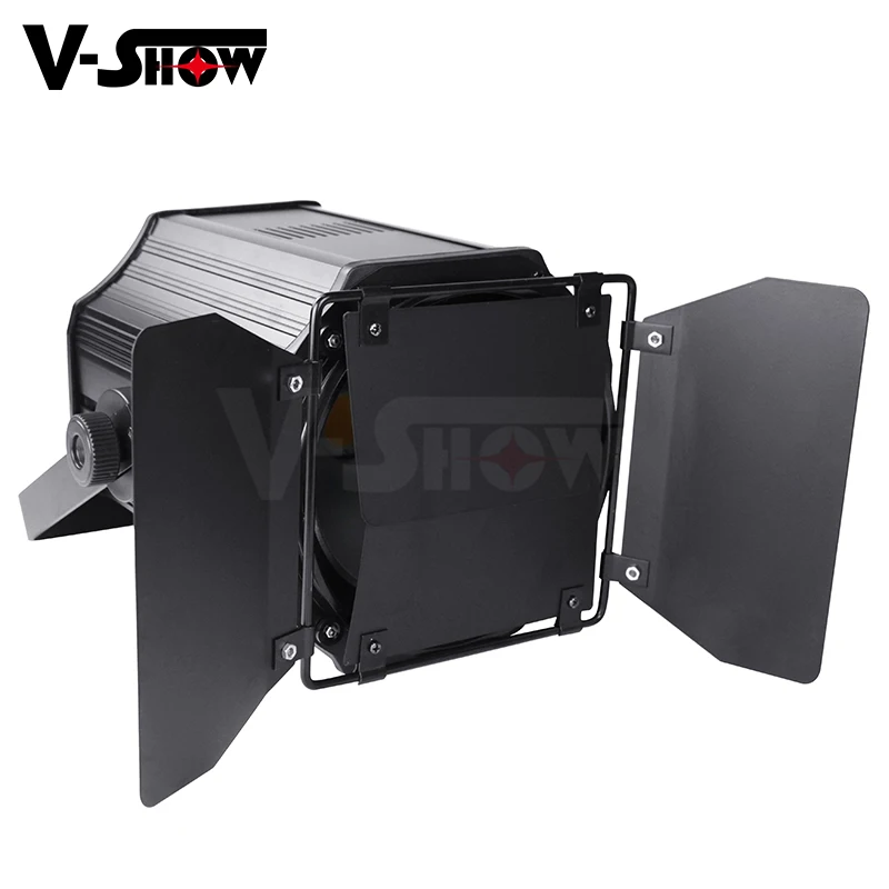 V-show 200W COB Led Studio Stage Light Warm White DMX 512 For Camera Photo Video Equipment