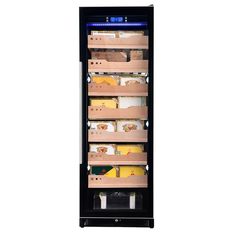2000 Humidity Temperature Control Fuke Jifeng Verona Lubinski Cigar Cabinet Humidor For Dubai