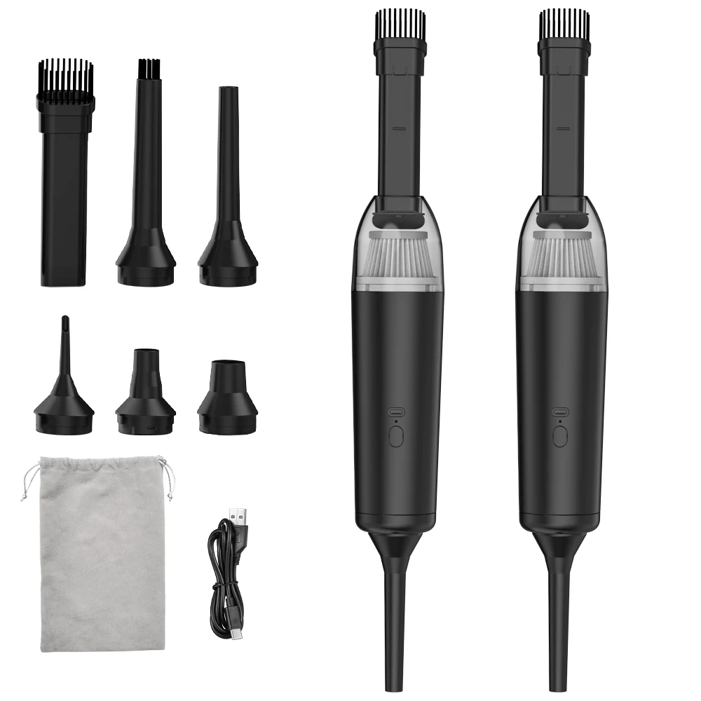 Car Vacuum Cleaner Handheld 4 in 1 Air Duster Keyboard Computer Portable Dust cleaner for cleaning