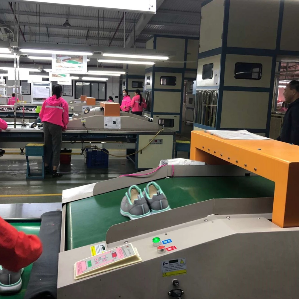 Zegoo textile and garment industrial conveyor belt needle metal detector