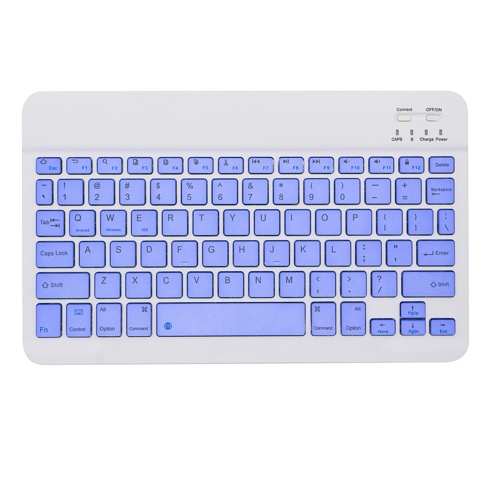 10.1 Inch Portable Mini Wireless Bluetooth Keyboard For Tablet Pc Laptop IPad IOS Android Phone Russian Spanish Arabic