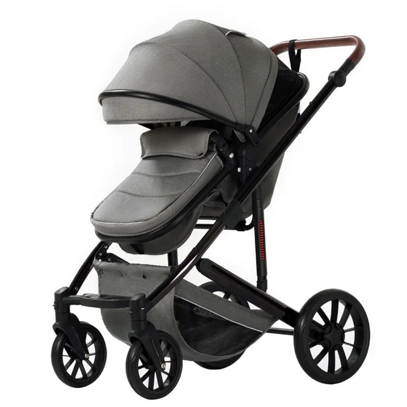 Cheap price baby pram carriage 3 in 1 multi-functional baby stroller with Baby carry basket