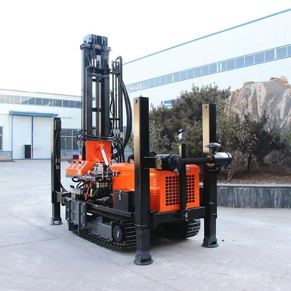 300m Truck Mounted Water Well Drilling Rig Drilling Rig for Water Well Drilling Machine with Air Compressor