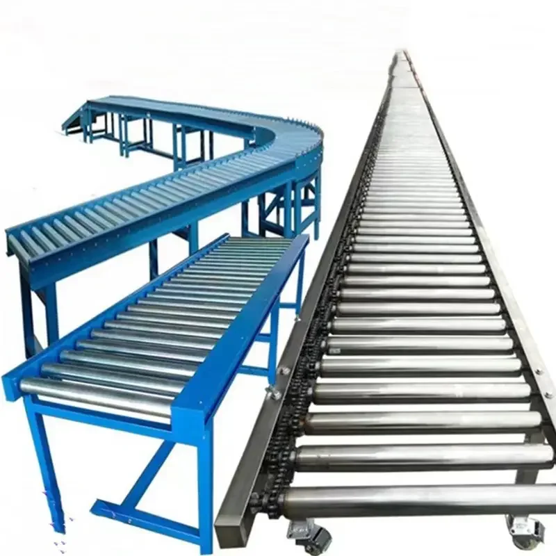 drum motor drive belt transmission roller conveyor