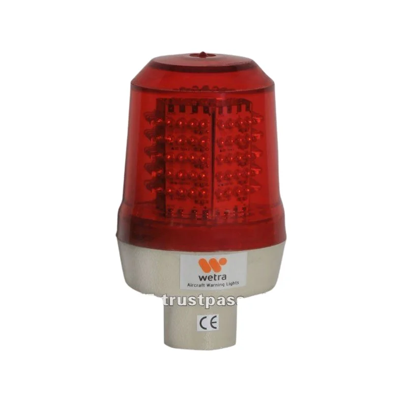 
Wetra aircraft warning lights with photocell and alarm outputs for the bridges confirmty ICAO FAA 