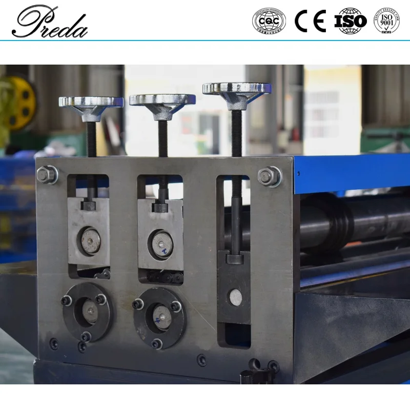 Aluminium Metal Sheet Rectangular air Duct Grooving Machine, Plate Grooving Bead Roller Machine