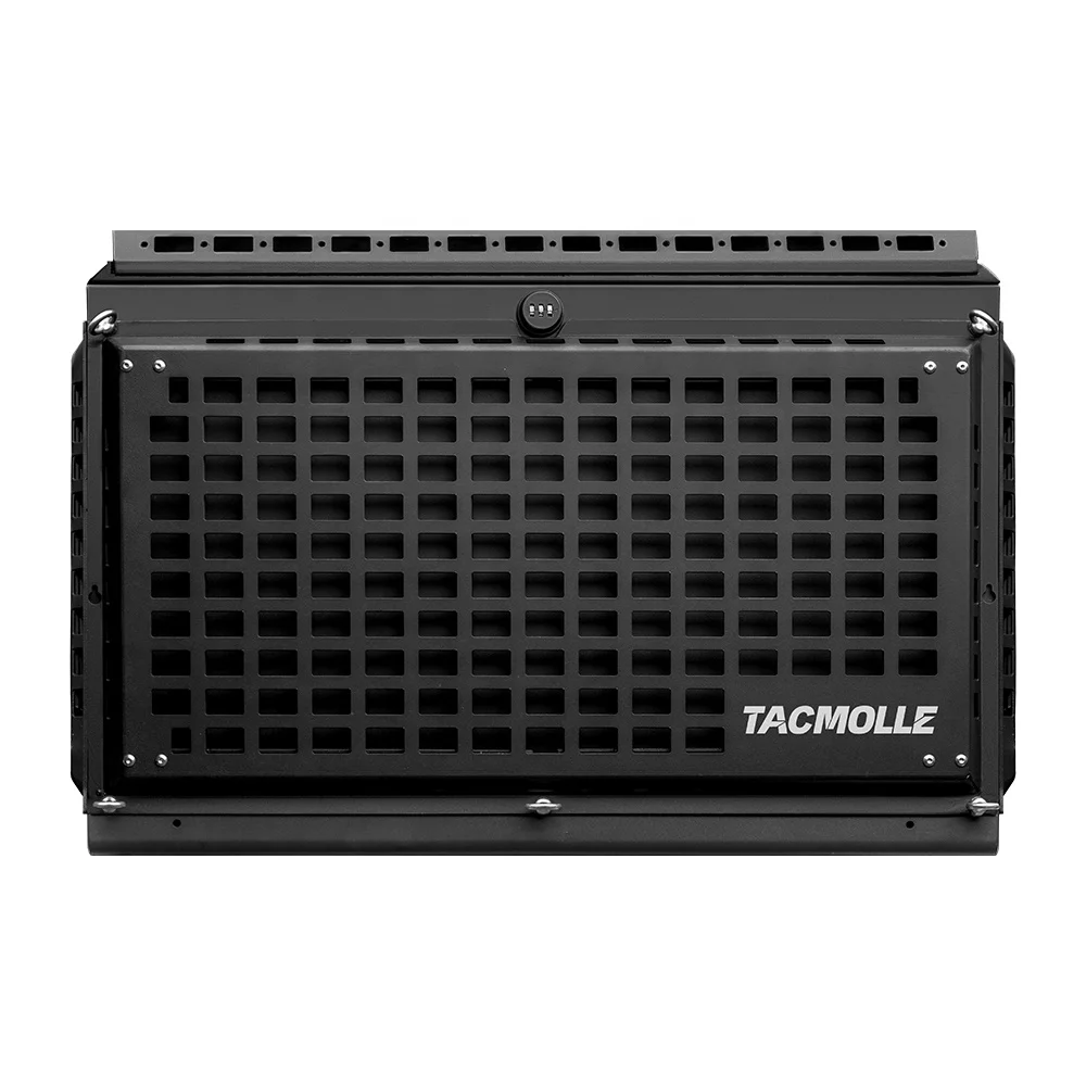 Maiker Tacmolle Series Aluminum Multifunctional Storage Box With Folding Table For Jeep Wrangler JL Accessories