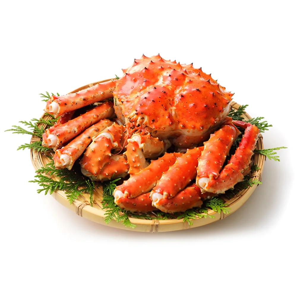 Popular Seafood Item Individually Packed Fresh Top Quality Sea Caught Seafood 600-1800 gm/pc  Whole Frozen Chilean King Crab