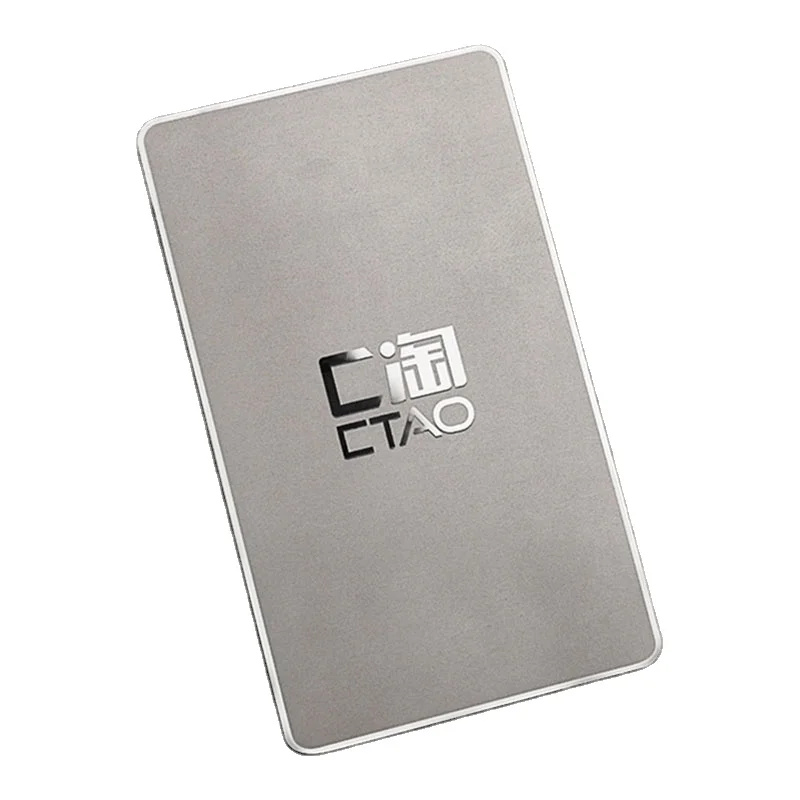 High-end metal VIP VIP membership card high-end hollow creative business card design custom