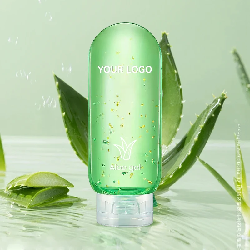 MULAN 220ML Aloe Vera Gel  for Face & Body  After Sun Relief Skin Care Calm the skin  Moisturizer Soothing Natural Aloe Gel
