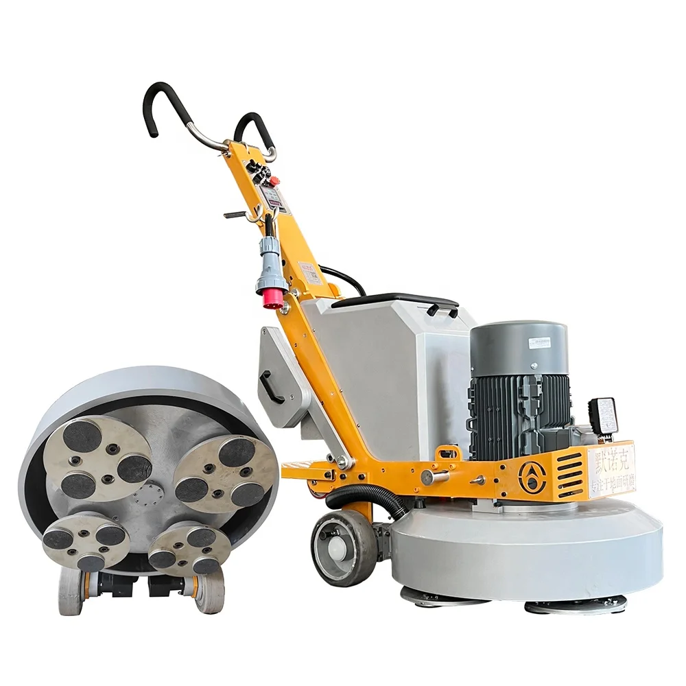 Working Width 850mm Ride On Planetary System Remote Control Terrazzo Concrete Ground Grinding Machine