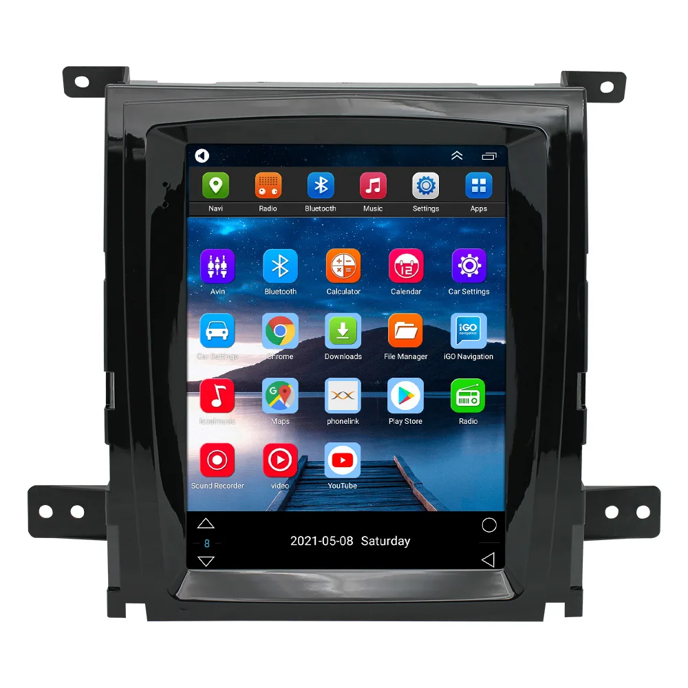 9.7 Inch Android touch screen For Cadillac SLS car stereo radio GPS navigation display multimedia play reversing monitor