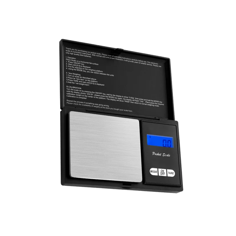 digital 100-0 professional diamond food digital scales weigh pocket scale